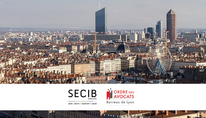 Le Groupe SECIB, partenaire du Barreau de Lyon vous propose le 18 juin, une journée de présentation de solutions et services au TGI de Lyon !