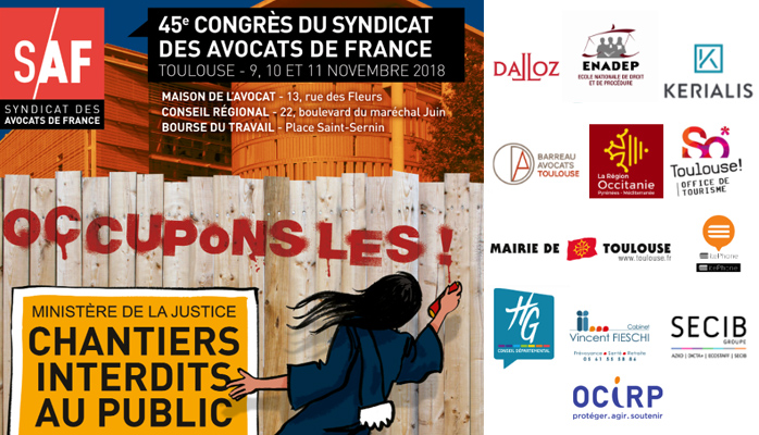 Nous serons présents au congrès du SAF qui se déroule à Toulouse à partir de vendredi ! 